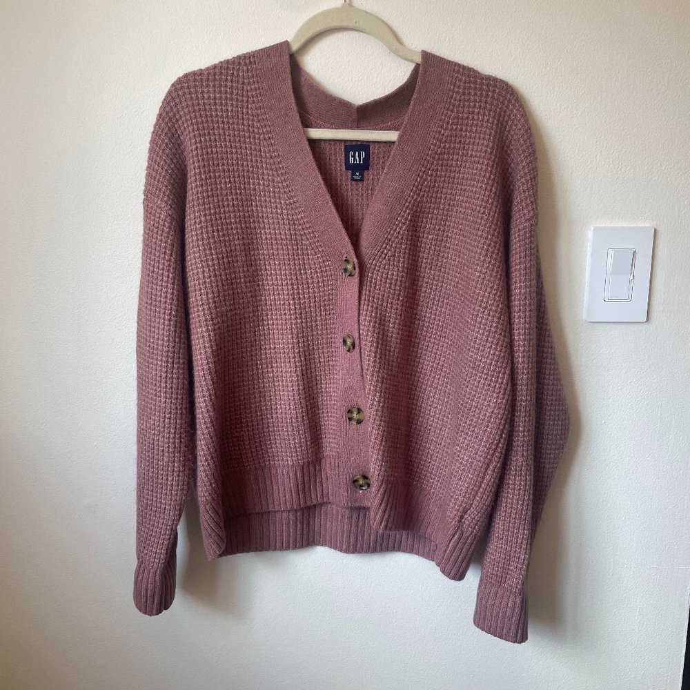 Gap Chunky Knit Cardigan Medium